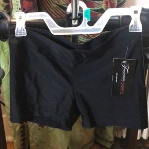 Black Dance Shorts